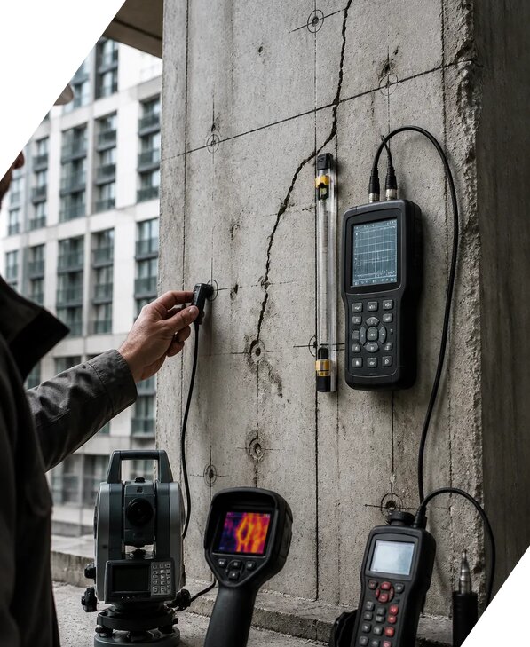 Инструментальное обследование зданий в Новотроицке от 15702 р. | ЭкспертизаРоссия