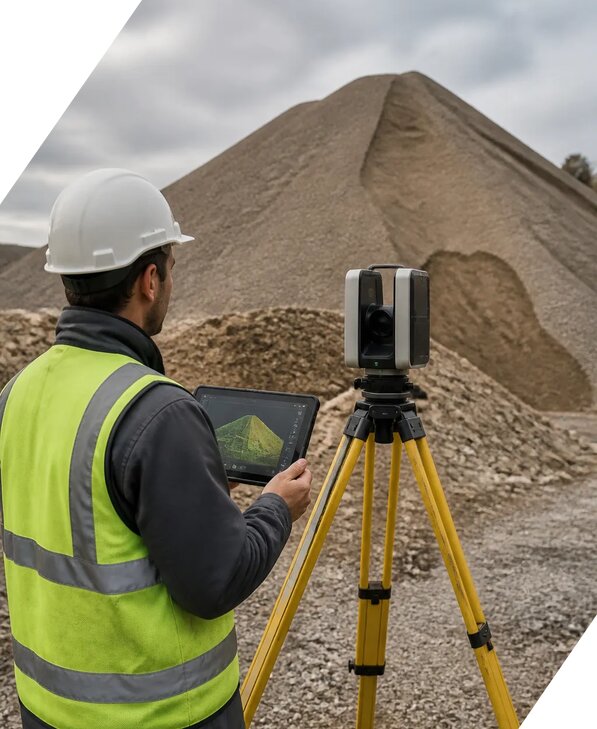 Лазерное 3D сканирование насыпей в Новотроицке от 15702 р. | ЭкспертизаРоссия